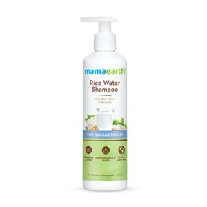 MAMAEARTH Rice Water & Keratin Shampoo