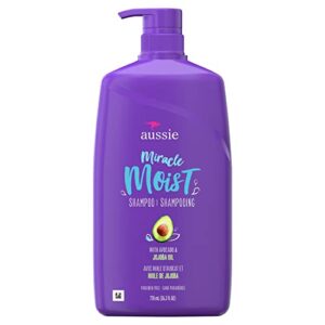 Aussie Miracle Moist Shampoo, 26.2 Oz