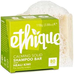 Ethique Heali Kiwi Calming Solid Shampoo Bar